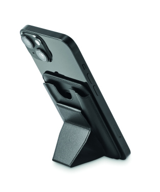 Logo trade promotional merchandise photo of: Magnetic PU cardholder