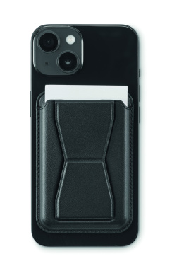Logo trade business gifts image of: Magnetic PU cardholder