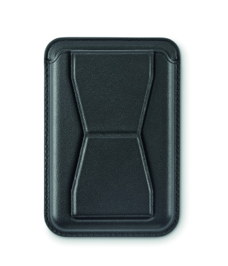 Logo trade promotional gift photo of: Magnetic PU cardholder