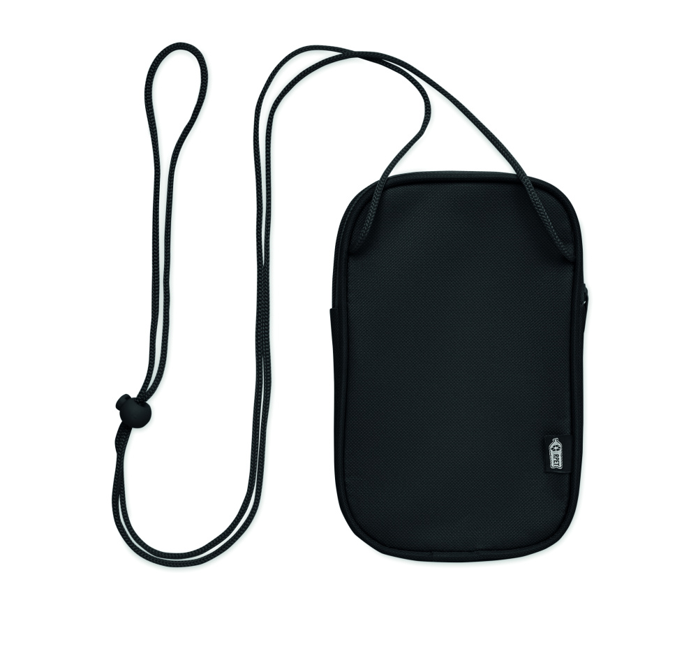 Logotrade promotional item image of: RPET cross body travel pouch