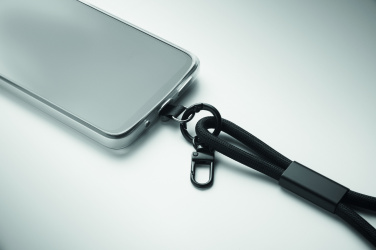 Logo trade promotional products image of: Charging phone wrist strap 60W