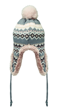 Logo trade corporate gift photo of: Knitted beanie with ear flap