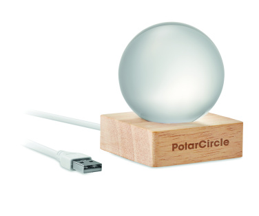 Logotrade advertising product image of: LED glass ball