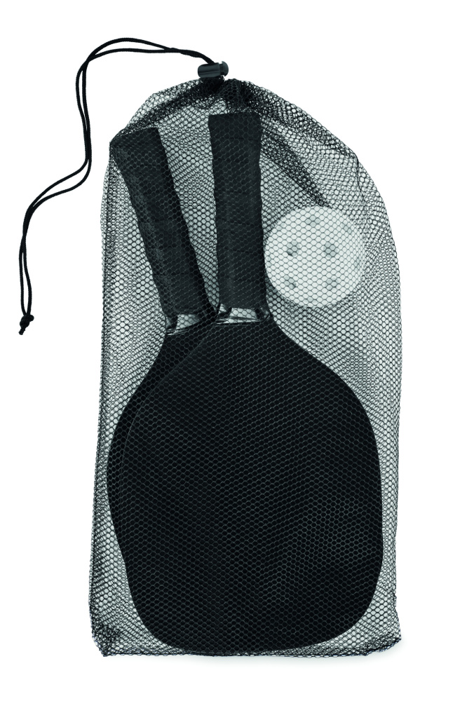 Logo trade promotional products image of: Pickle ball paddle set