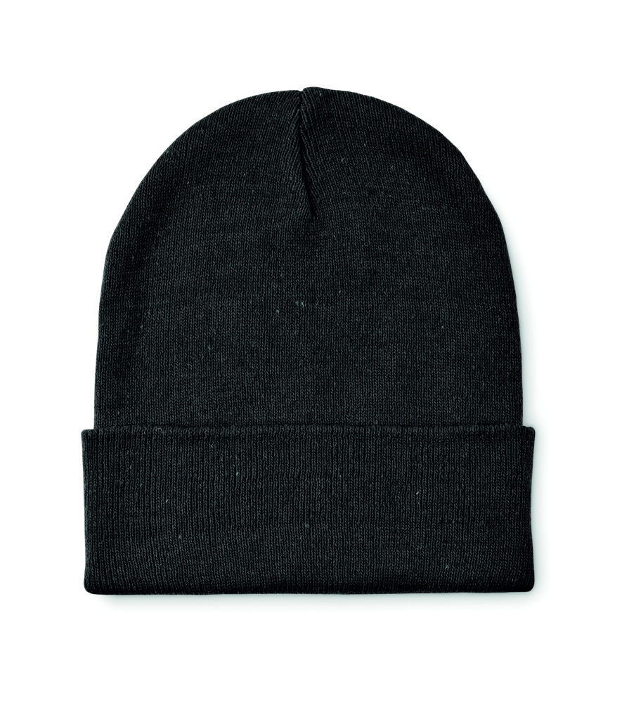 Logotrade promotional giveaway picture of: Knitted beanie with cuff