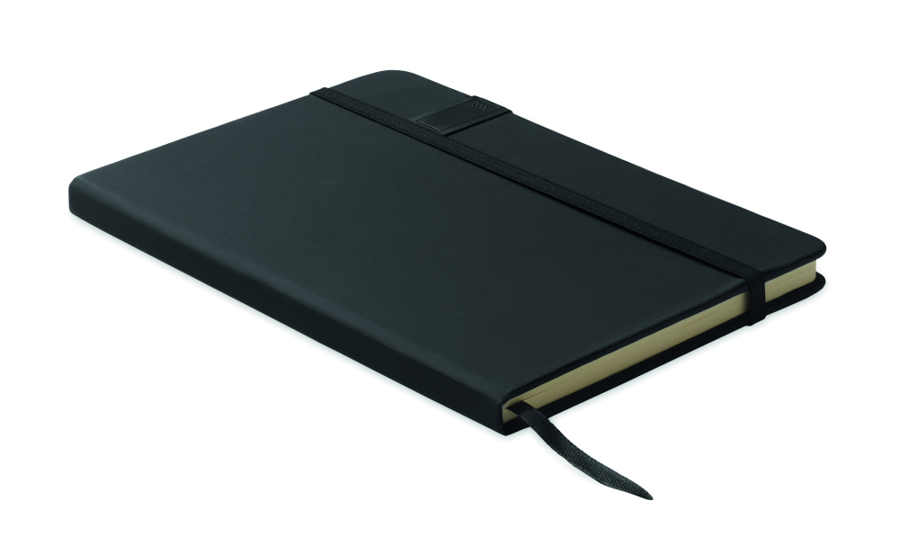 Logo trade promotional giveaways image of: A5 notebook w/ integrated USB
