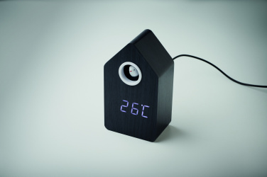 Logotrade promotional gift image of: MDF cuckoo alarm clock