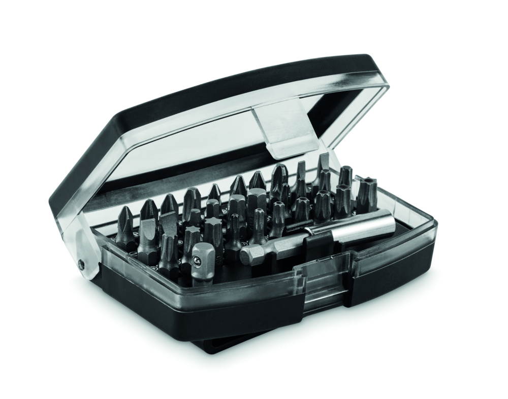 Logotrade corporate gift picture of: 32 pcs screwdriver bit set