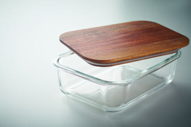 Logo trade promotional product photo of: Glass lunch box 800ml