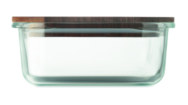 Logo trade promotional gifts picture of: Glass lunch box 800ml