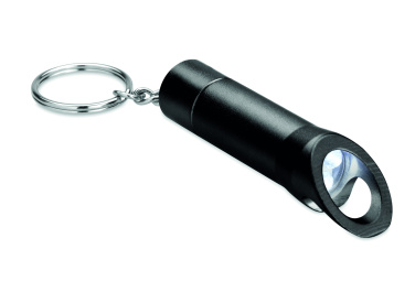 Logo trade promotional giveaways picture of: Metal torch key ring Ylivieska