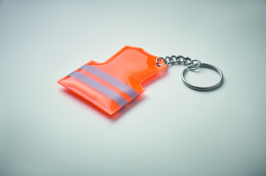 Logo trade promotional products picture of: Key ring with reflecting vest Jekabpils