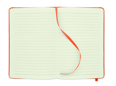 Logo trade promotional product photo of: A5 RPET notebook 80 lined