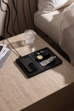 Logo trade corporate gift photo of: VINGA Timo RCS desk charger and accessory tray