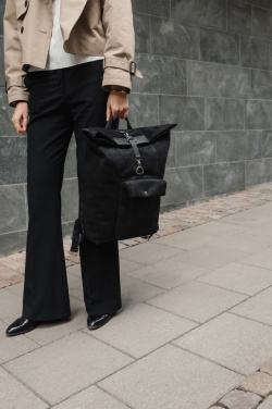 Logo trade promotional giveaway photo of: VINGA Marlow RCS backpack