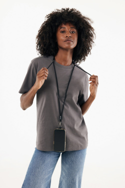 Logotrade business gifts photo of: CarryLoop RCS recycled PET adjustable phone holder lanyard