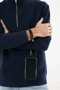 Logotrade promotional gift picture of: CarryLoop RCS recycled PET adjustable phone holder wristlet