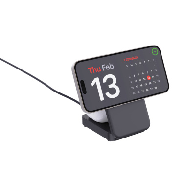 Logotrade promotional item image of: Urban Vitamin Arcadia RCS rplastic 15W 3in1 magnetic charger