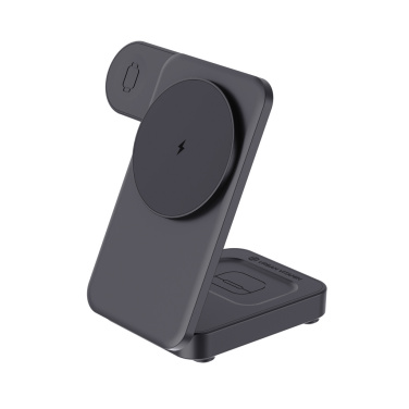 Logotrade promotional merchandise picture of: Urban Vitamin Arcadia RCS rplastic 15W 3in1 magnetic charger