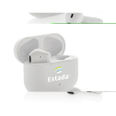 Logotrade promotional giveaways photo of: Tunevo RCS recycled plastic wireless earbuds