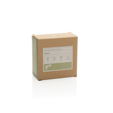 Logo trade promotional products image of: Revix RCS recycled plastic massage gun