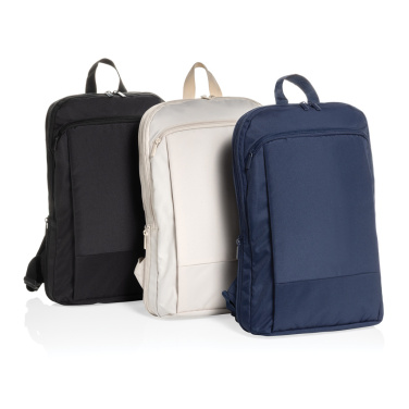 Logotrade promotional item image of: Flexpack Aware™ RPET Expandable Slim 15.6" Laptop Backpack