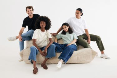 Logotrade promotional gift image of: IQONIQ Nikko heavyweight recycled cotton t-shirt