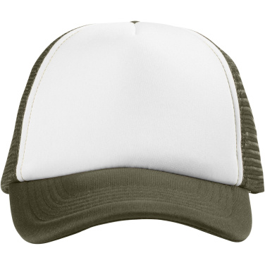 Logo trade promotional giveaways image of: Trucker 5 panel cap