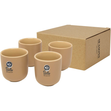 Logo trade advertising products picture of: Male 4-piece 90 ml espresso cup