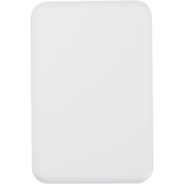 Logo trade promotional items picture of: Acrab 5000 mAh 15W magnetic wireless power bank with 20W PD - made from recycled plastic