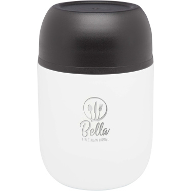 Logo trade promotional merchandise image of: Supo 480 ml double-walled recycled stainless steel lunch pot