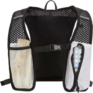 Logo trade promotional gifts image of: Nomad GRS recycled running vest hydration pack 5L