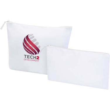 Logo trade promotional products image of: Swift GRS recycled toiletry bag set