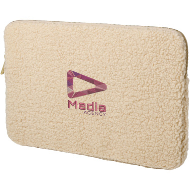 Logotrade advertising product image of: Bear 13" GRS recycled sherpa laptop sleeve 2L