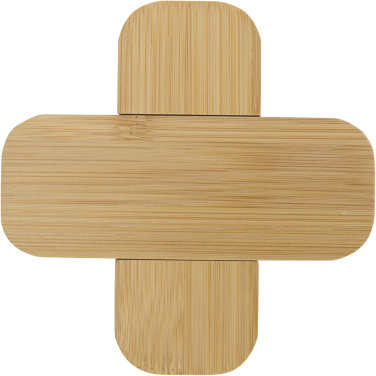 Logotrade corporate gifts photo of: Croc bamboo trivet - small