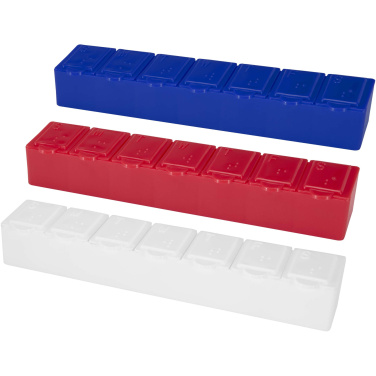 Logo trade business gift photo of: Dose 7-day multi-vitamin organiser