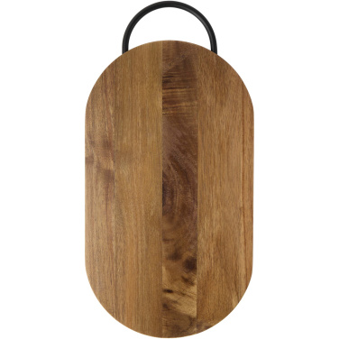 Logo trade promotional giveaways picture of: Julienne acacia wood chopping board with handle