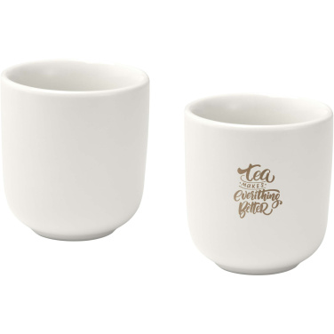 Logotrade promotional products photo of: Male 90 ml ceramic espresso cups - set of 2