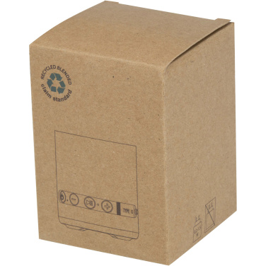 Logo trade promotional items image of: Hunor 3W recycled plastic wireless speaker