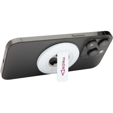 Logotrade promotional product image of: Ain recycled plastic magnetic phone stand with bottle opener