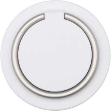 Logotrade promotional merchandise photo of: Albali recycled plastic magnetic phone holder with ring stand