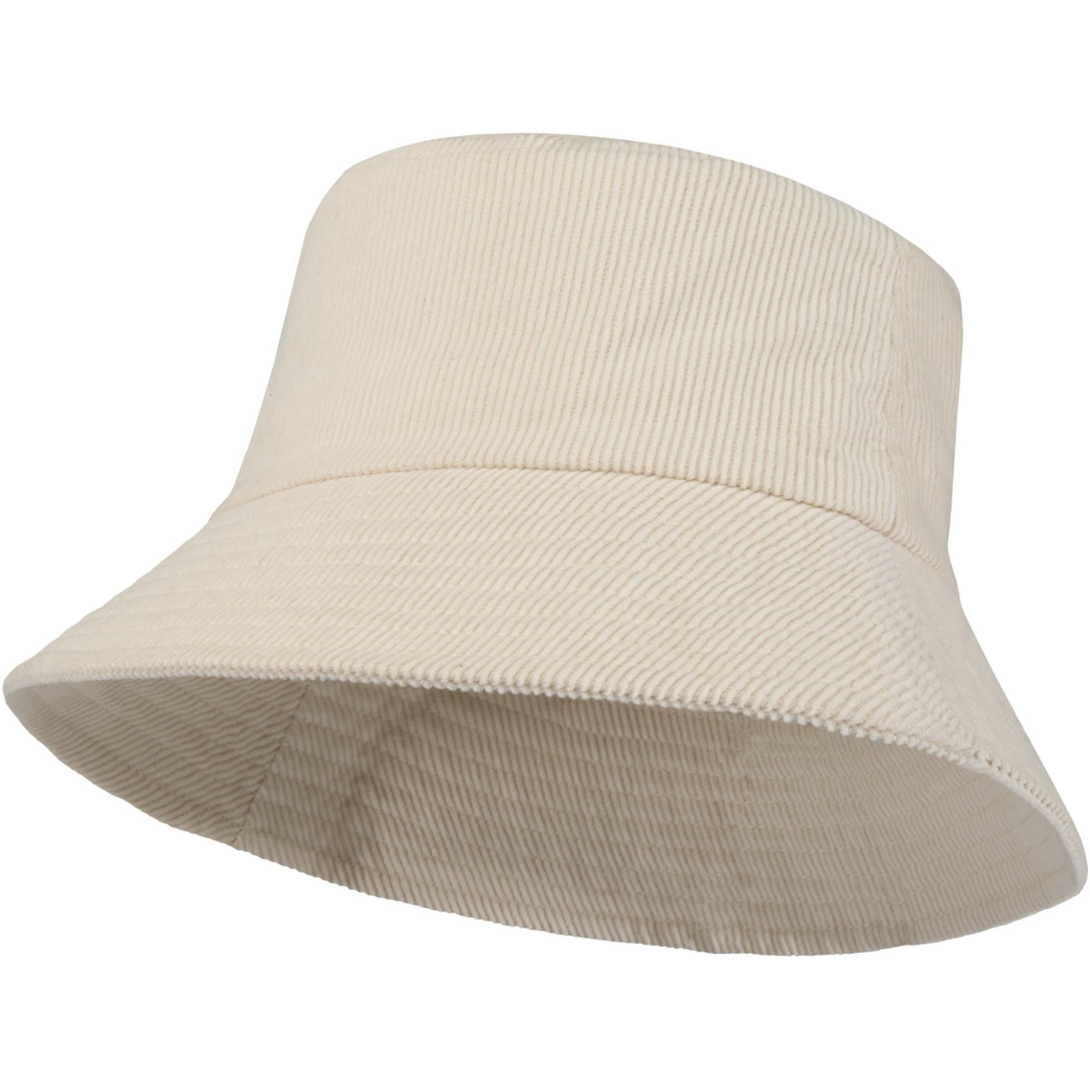Logo trade promotional merchandise image of: Howson recycled corduroy sun hat