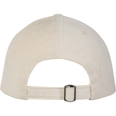 Logotrade corporate gift picture of: Hutton 6 panel recycled corduroy cap
