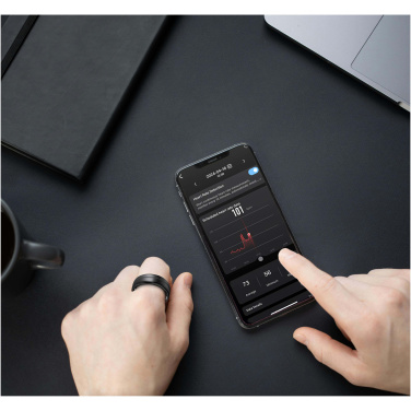 Logo trade promotional giveaways image of: Prixton Orbyt smart ring