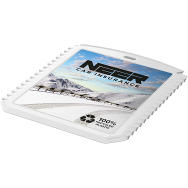 Logotrade promotional item picture of: Thrym rectangular recycled plastic ice scraper
