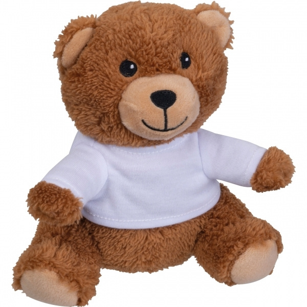 Logotrade promotional giveaway picture of: Plush teddy bear HELSINKI