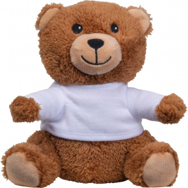 Logo trade business gift photo of: Plush teddy bear HELSINKI