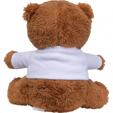 Logotrade promotional product image of: Plush teddy bear HELSINKI