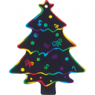 Logo trade promotional gifts picture of: Scratch-off Christmas ornaments SOUTH POLE