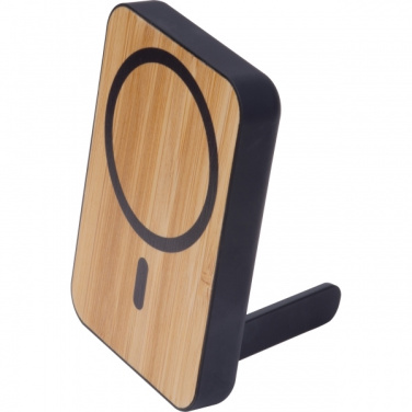 Logo trade advertising products picture of: Wireless power bank 5 000 mAh CAIRO